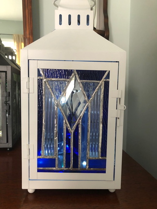 Blue Diamond Lantern