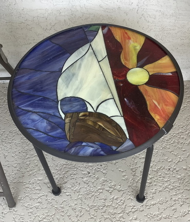 Sailboat Deck Table